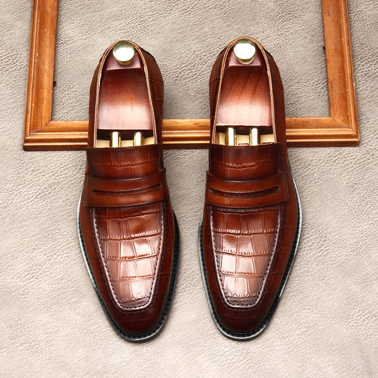 Men’s Business Leather Shoes – Fashion Formal Footwear