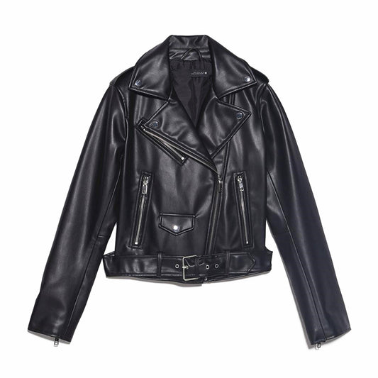 Women’s PU Leather Jacket – Premium Quality & Stylish Design