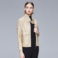 Women’s Korean Style PU Leather Jacket – Chic, Modern & Versatile