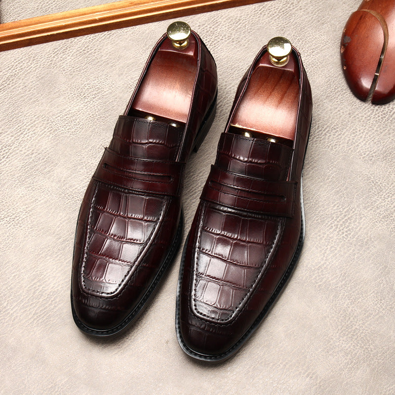 Men’s Business Leather Shoes – Fashion Formal Footwear
