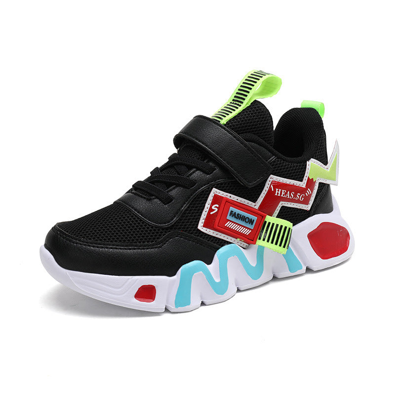 New White Kids Sneakers – Comfortable & Durable Leather Look