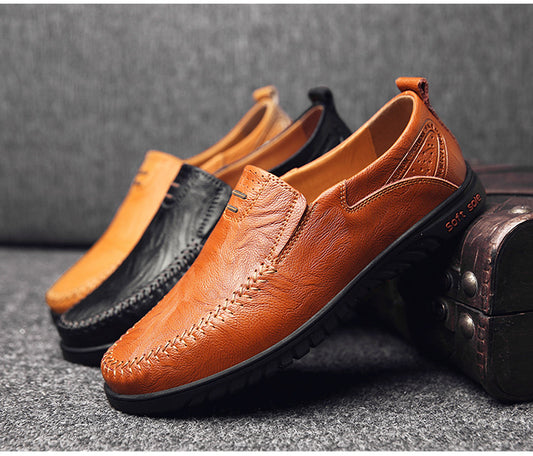 Casual Leather Shoes – Korean Fashion Men’s Leather Shoes
