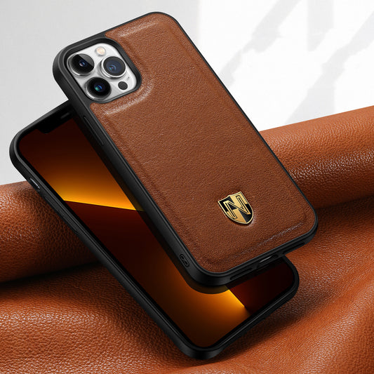 Luxury Top Layer Leather Phone Case – Premium Protection with Elegant Style