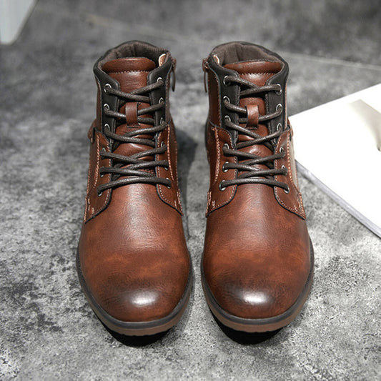 Men’s Winter Ankle Boots – Stylish, Warm & Durabl