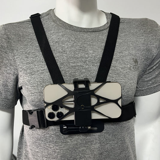 Sports Camera Chest Phone Holder – Secure, Hands-Free Mount
